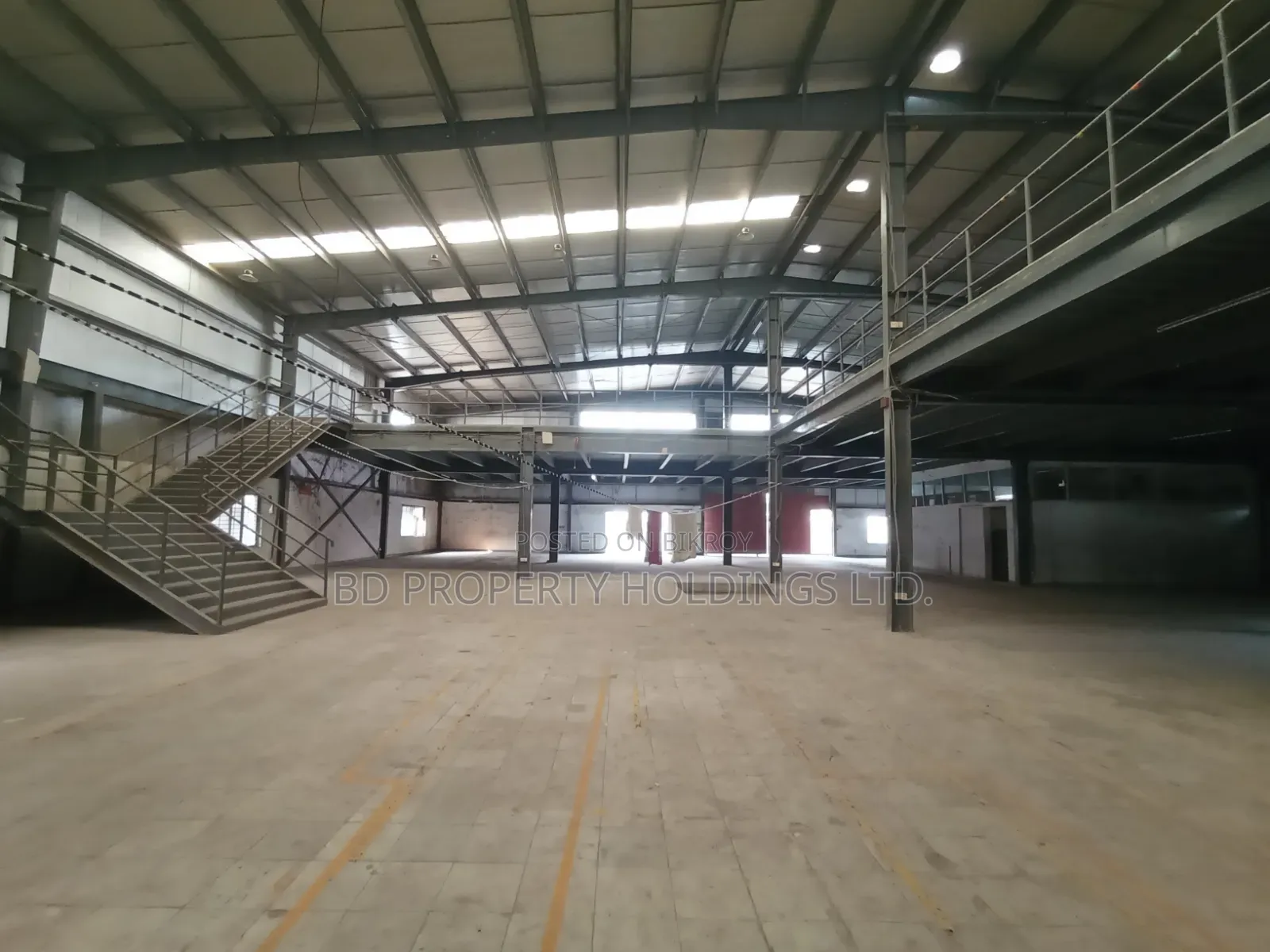 25000 SQFT Commercial Factory Shed for Rent in Uttara in Uttara