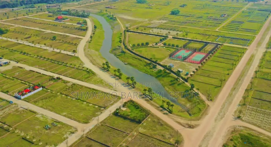 Prime Location 3 Katha Plot for Sale in American City in Purbachal