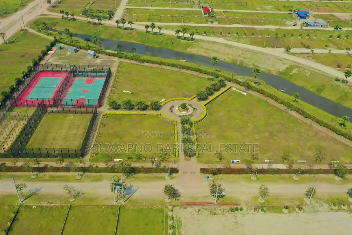 Prime Location 3 Katha Plot for Sale in American City in Purbachal