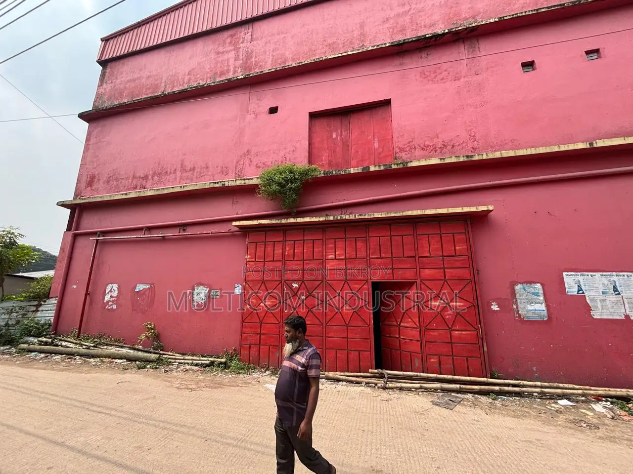 30,000 SQFT Steel Building (Double Floor), Madhabdi, DHK-Syl HW in Narsingdi Sadar