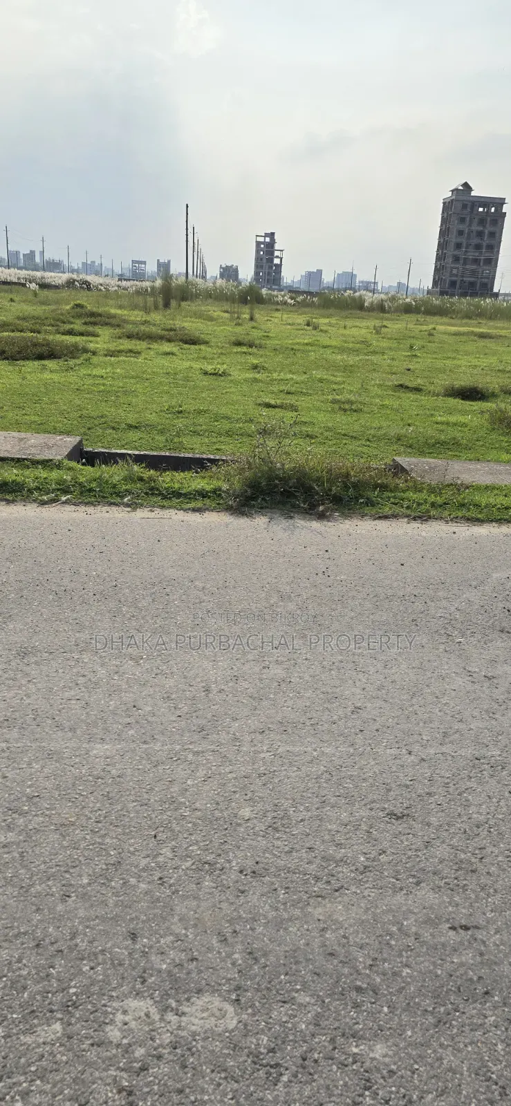 Rajuk Purbachal Sector -15, Road -403/C, North Facing 5 Katha Plot in Purbachal
