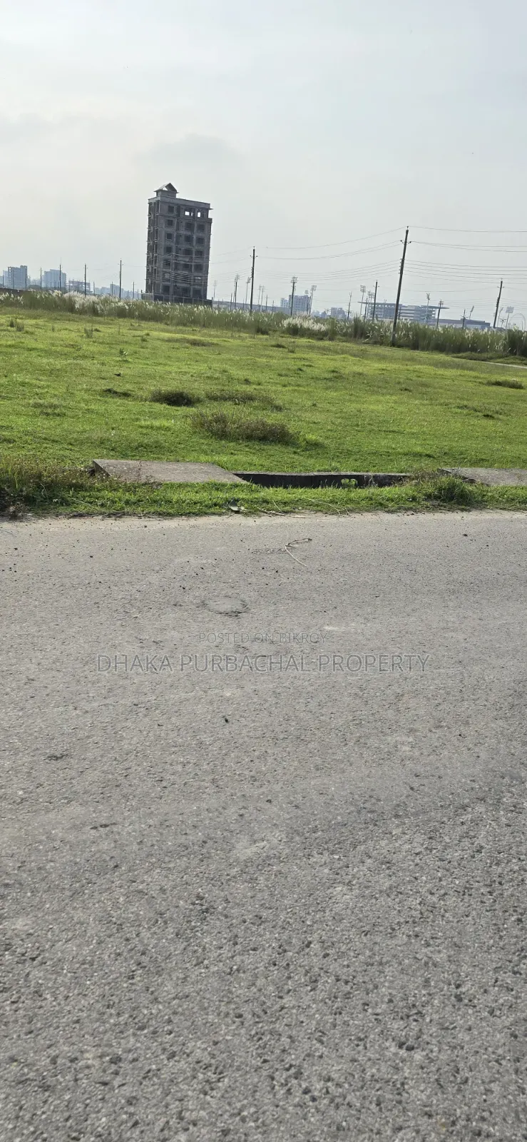 Rajuk Purbachal Sector -15, Road -403/C, North Facing 5 Katha Plot in Purbachal