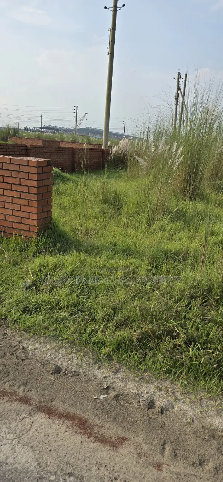 Rajuk Purbachal Sector-7, North Facing 5 Katha Plot in Purbachal