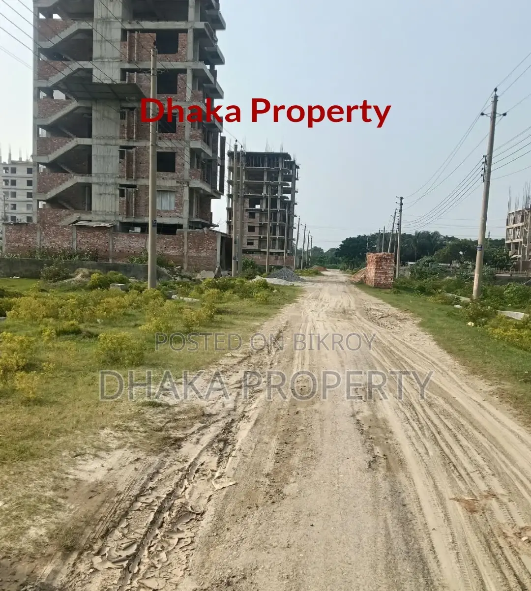 60/60ft Corner 3 Katha Park View at Sector-17/H. in Uttara