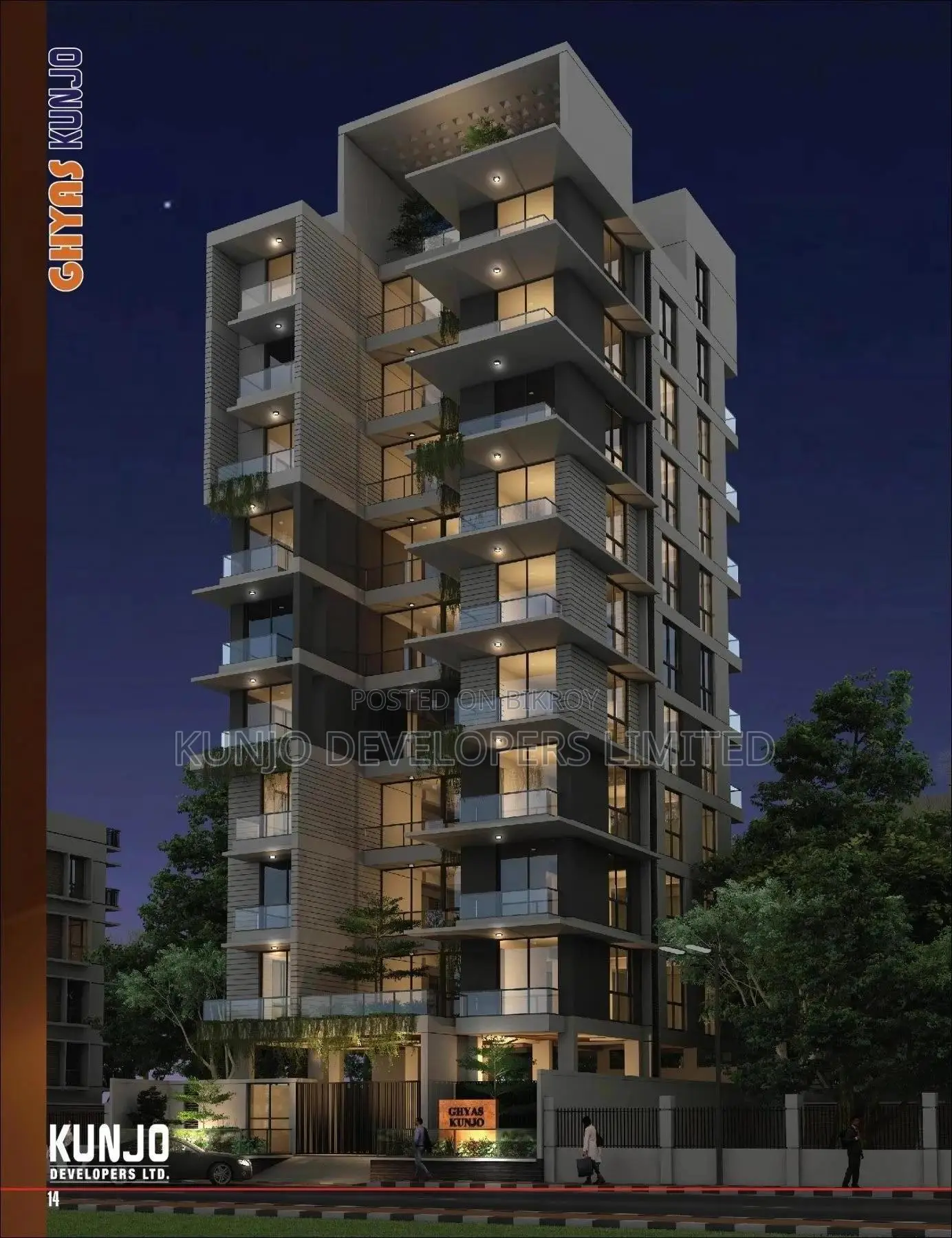4-Bedroom Apartment in Ghyas Kunjo By Kunjo, Uttara for sale in Uttara
