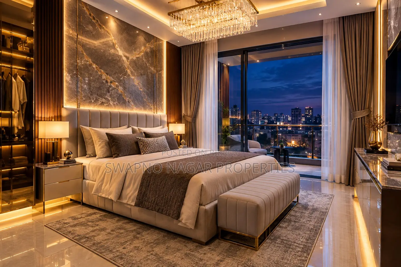 4 Bedroom Apartment in Swapno Nir-2, Basundhara for sale in Basundhara