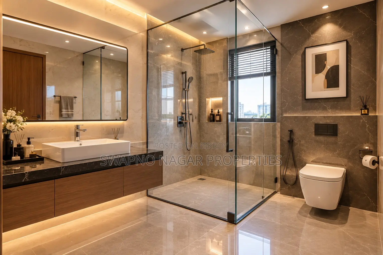 4 Bedroom Apartment in Swapno Nir-2, Basundhara for sale in Basundhara