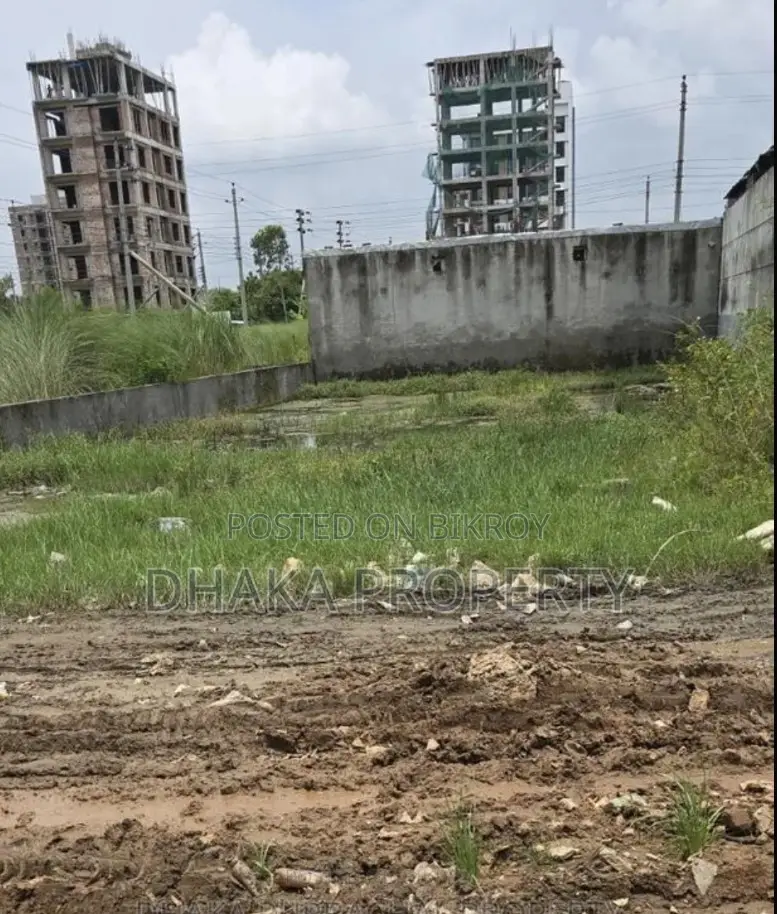 60ft Road Zora 6 Katha Park View Plot at Sector-17/D in Uttara