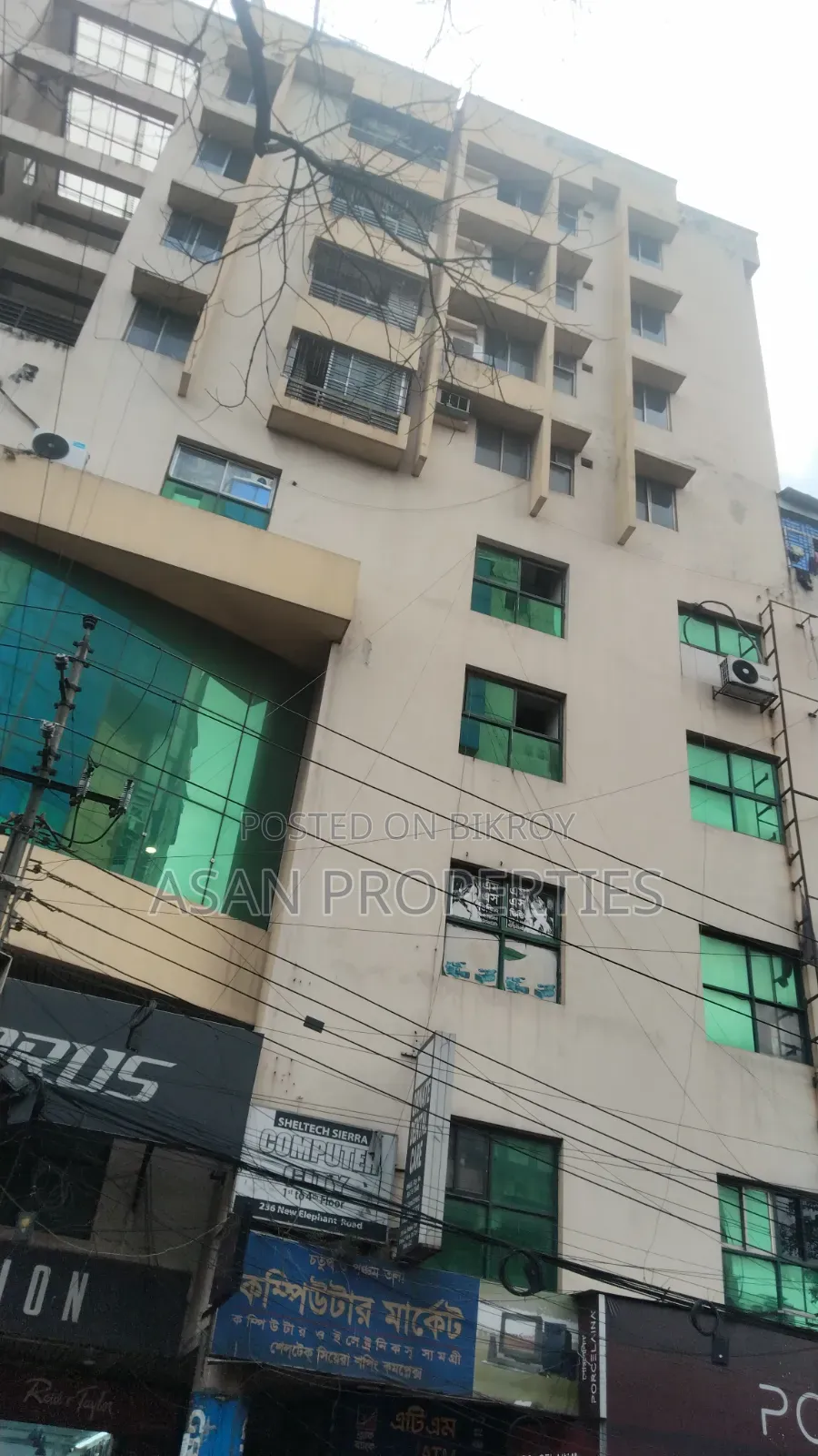 185sft Shop for Sale at Elephant Road Bata Signal in Elephant Road