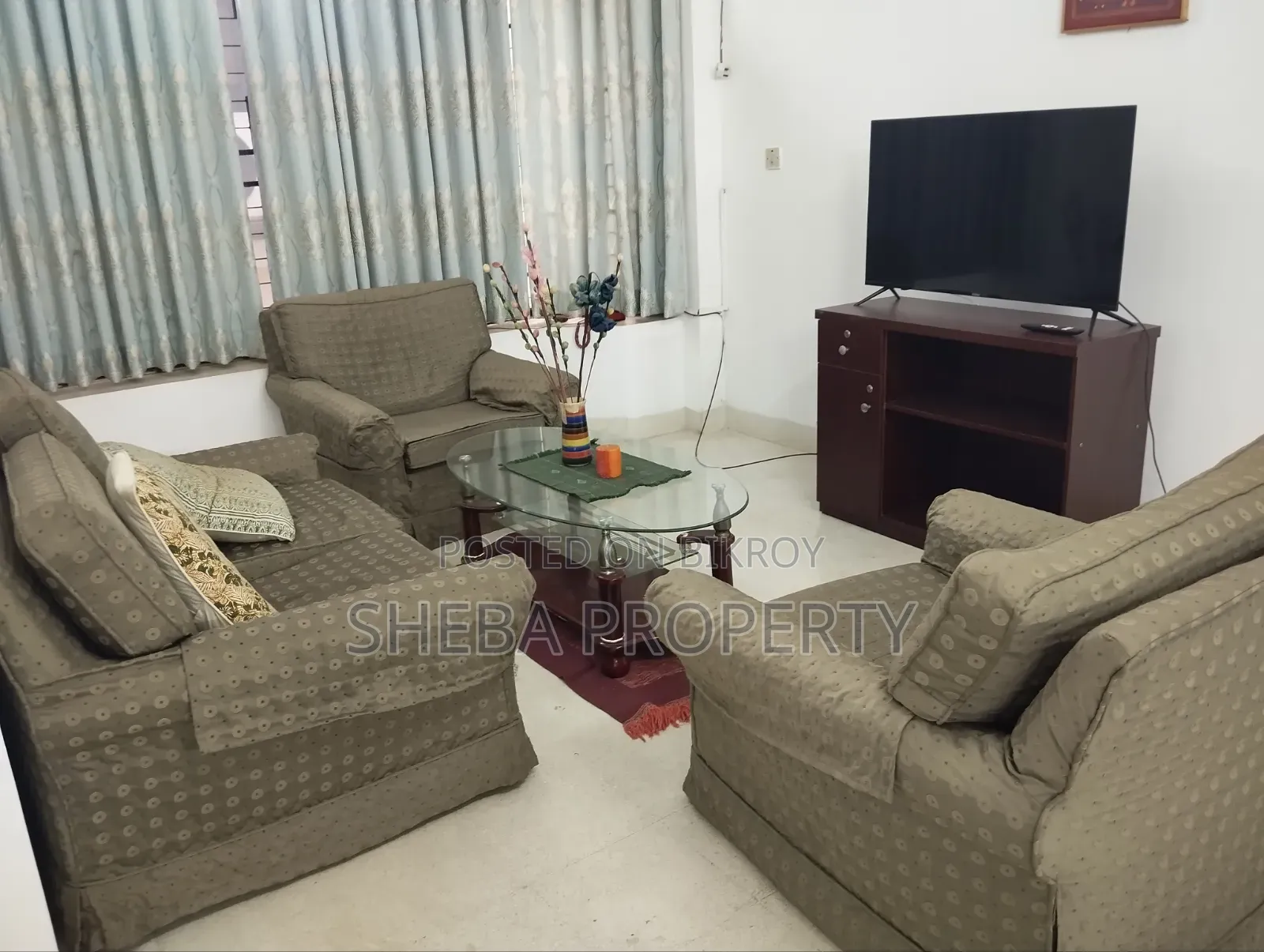 Furnished 3-bedroom Apartment in Gulshan for rent in Gulshan