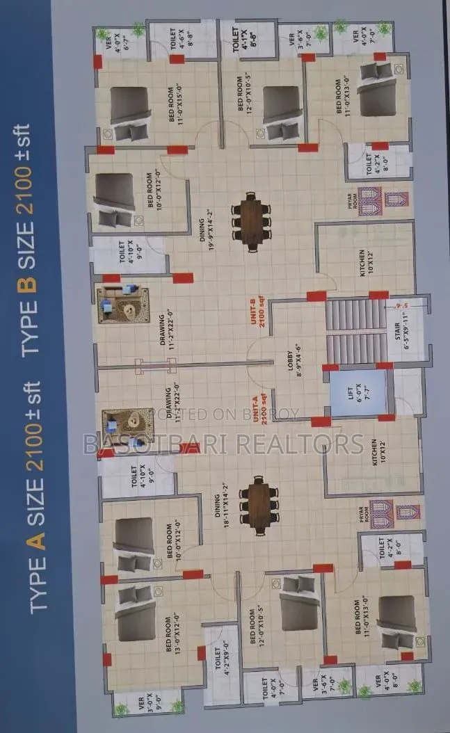 4 Bedroom Apartment in Khilgaon for sale in Khilgaon