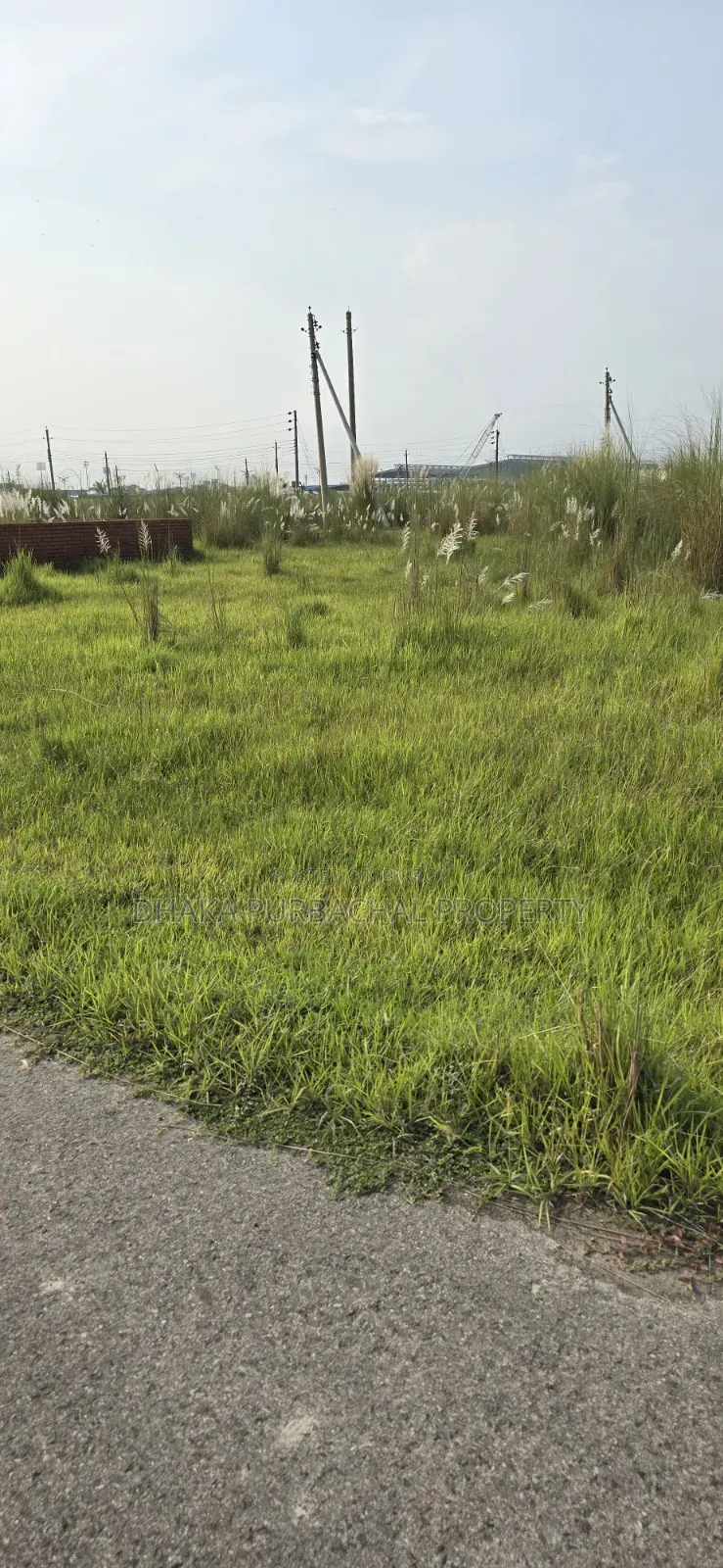 RAJUK PURBACHAL 40&30' South Facing Park View Plot Sell in Purbachal