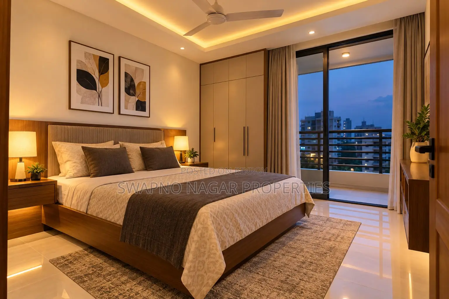 4-Bedroom Apartment in Swapno Nir-2, Bashundhara for Sale in Basundhara