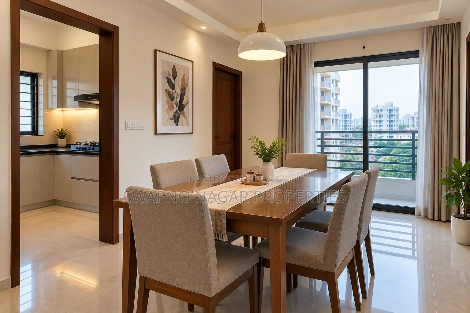 4-Bedroom Apartment in Swapno Nir-2, Bashundhara for Sale in Basundhara