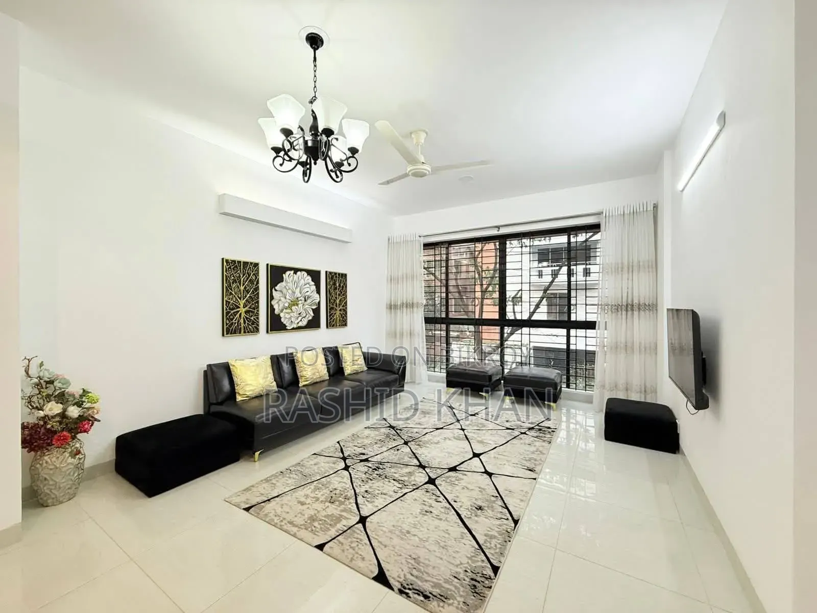 Furnished 3-bedroom Apartment in Bashundhara for rent in Basundhara