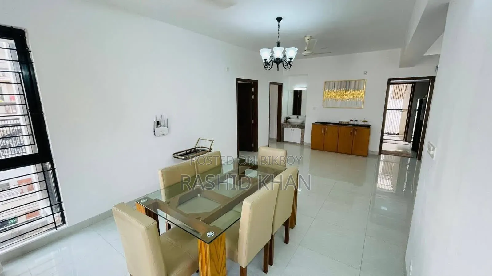 Furnished 3-bedroom Apartment in Bashundhara for rent in Basundhara