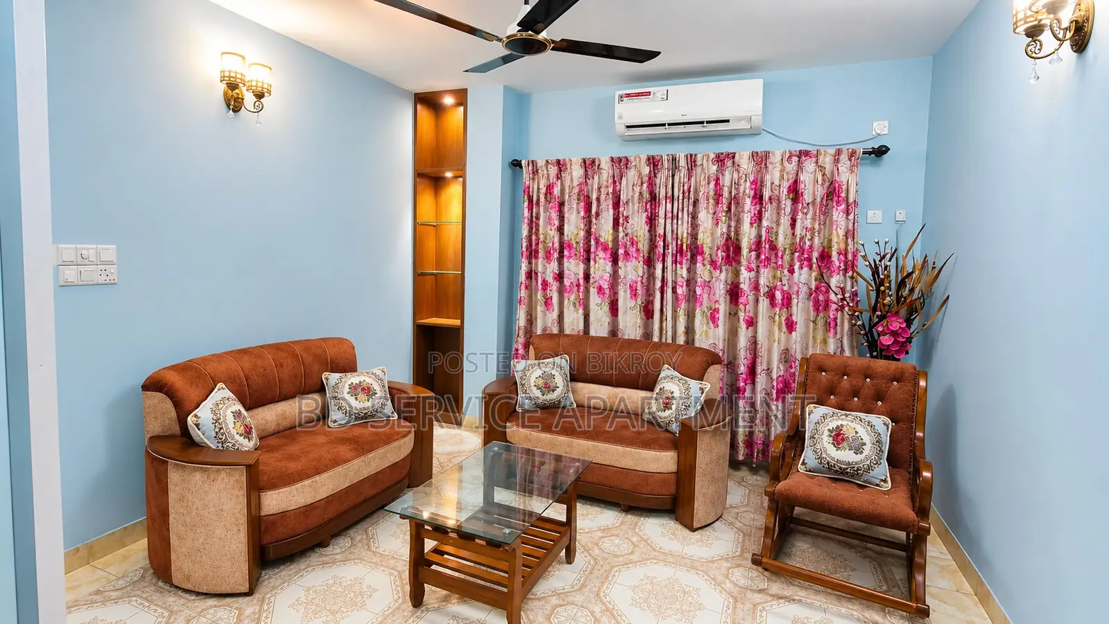 Furnished 2bdrm Apartment in Serene Living Uttara for rent in Uttara