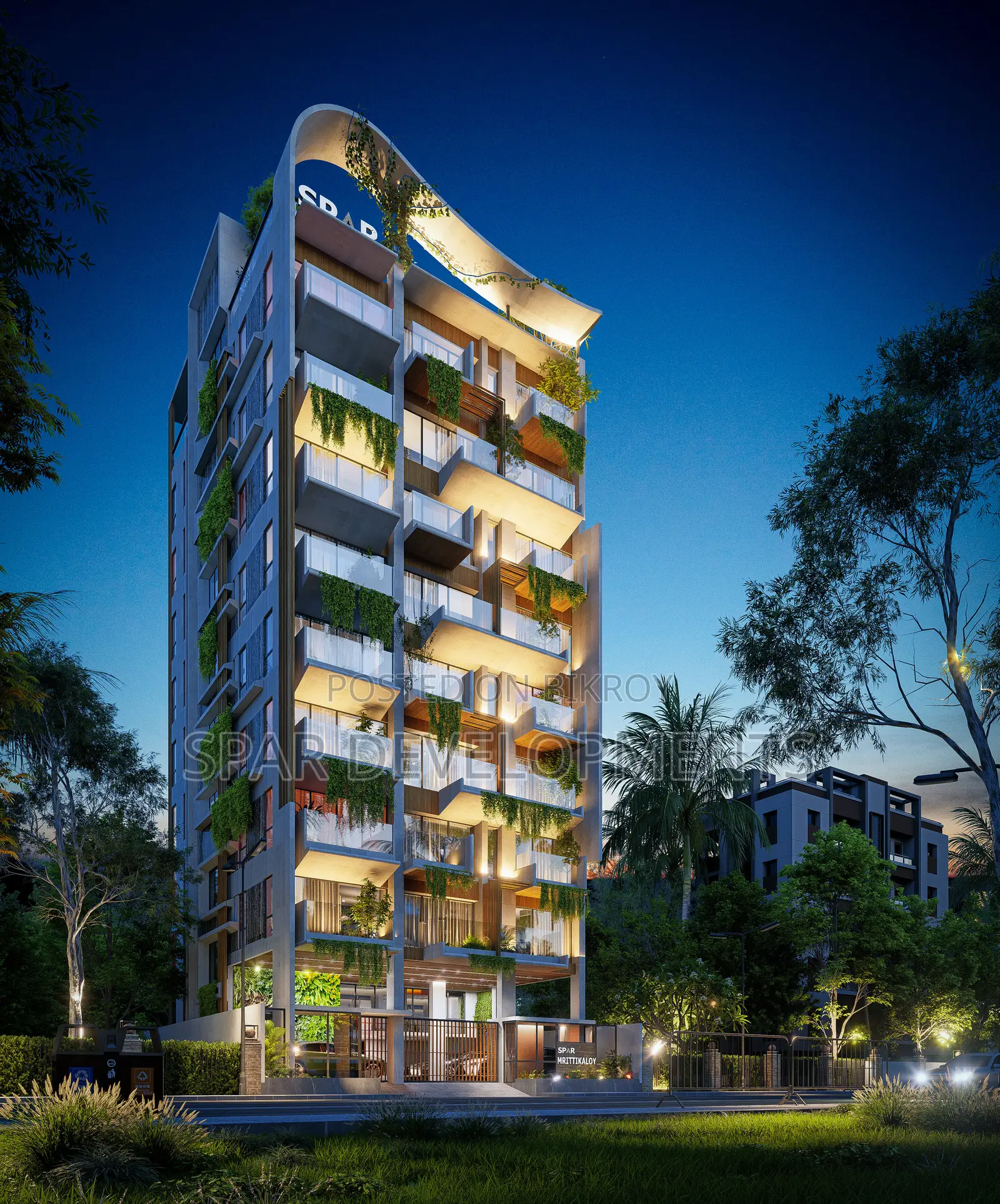4 Bedroom Apartment in Spar Mrittikaloy, Jalshiri Abason for Sale in Jalshiri Abason