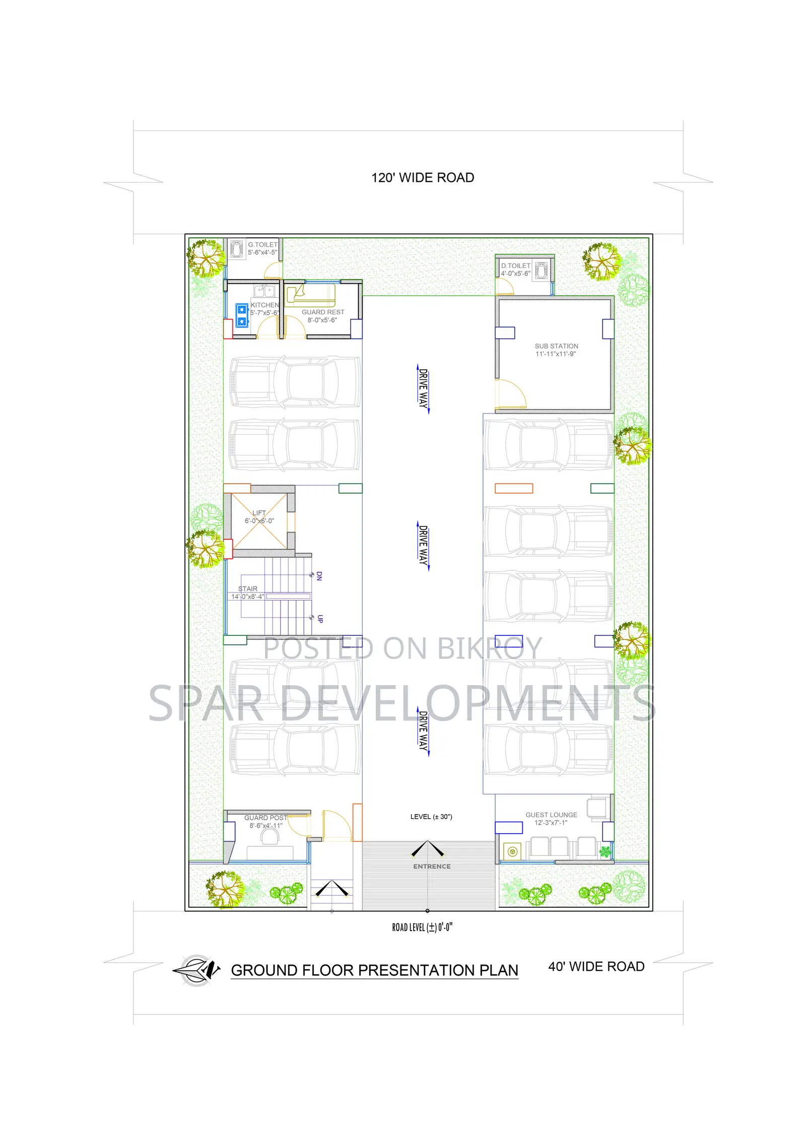 4-Bedroom Apartment in Spar Sparkling, Jalshiri Abason for sale in Jalshiri Abason