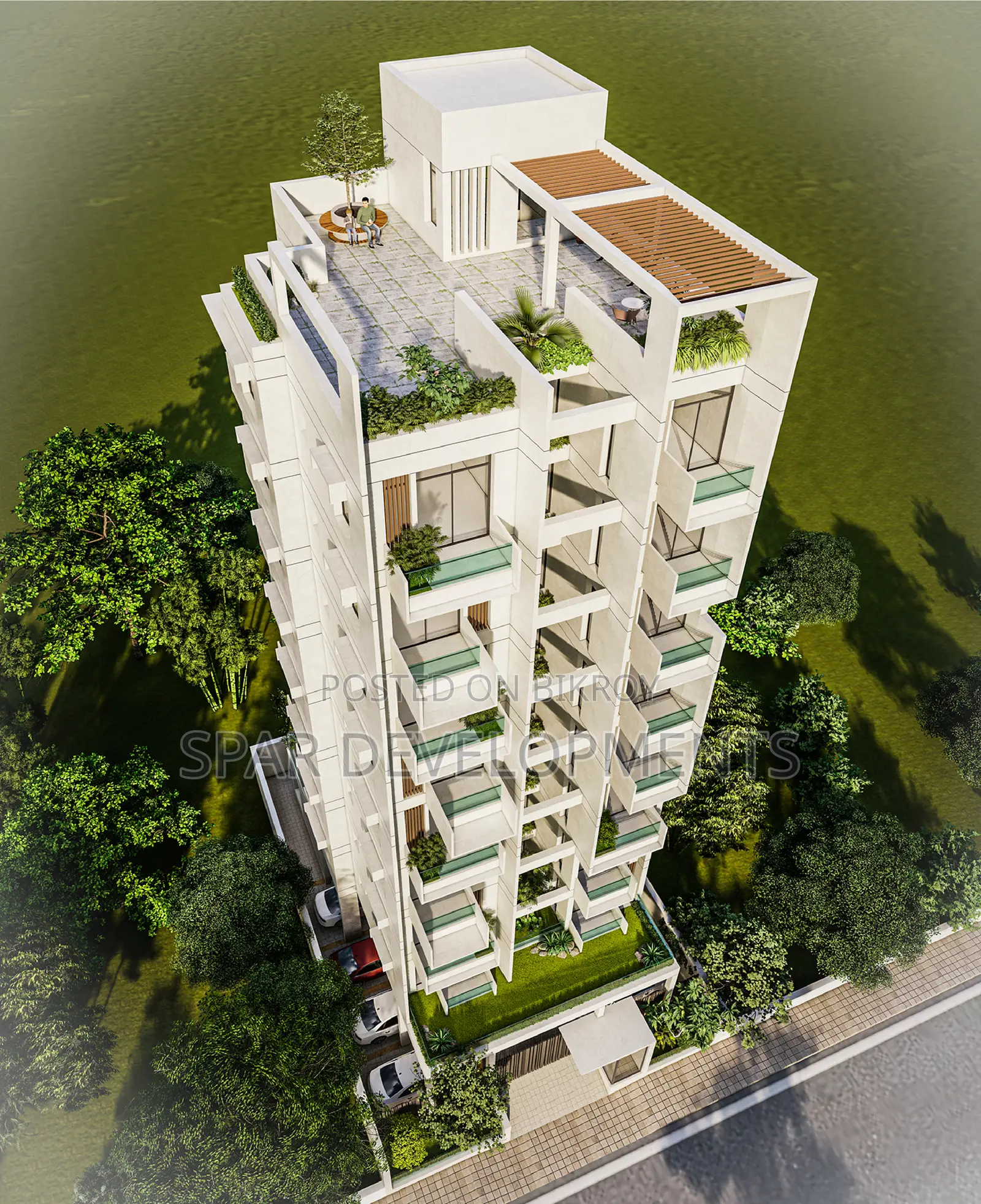 3 Bedroom Apartment in Spar Madani Heights, Bashundhara, Block I in Baridhara