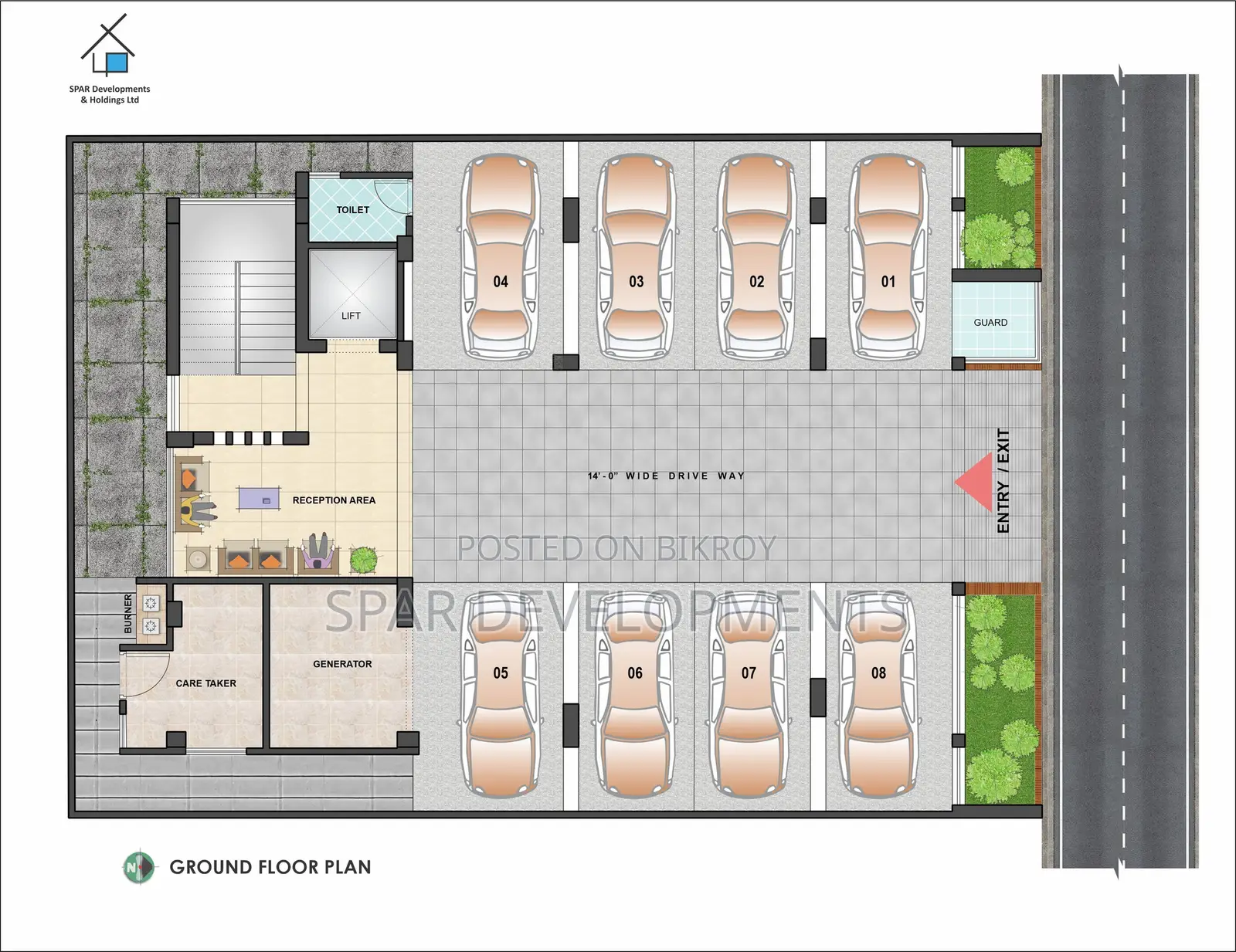 3 Bedroom Apartment in Spar Madani Heights, Bashundhara, Block I in Baridhara