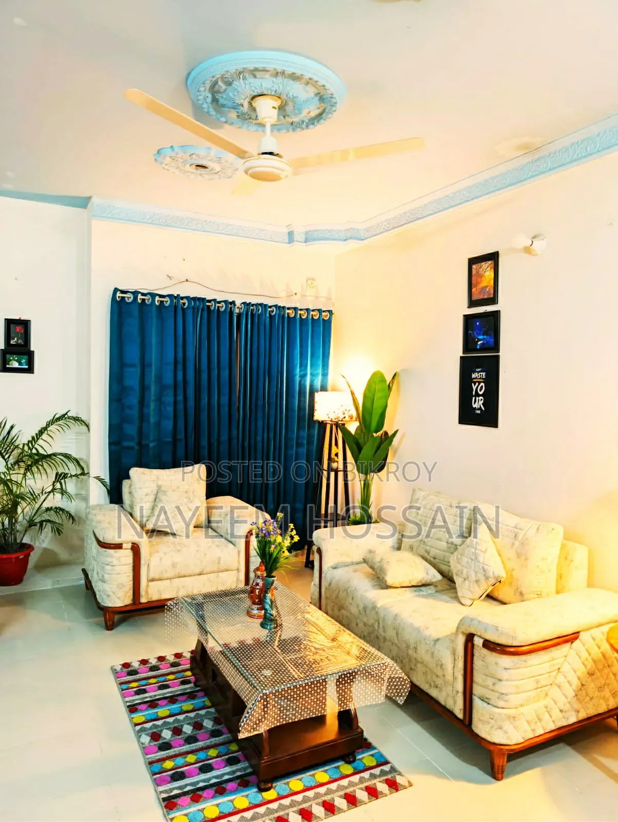 Furnished 3-Bedroom Apartment in Dhaka, Dhanmondi for rent in Dhanmondi