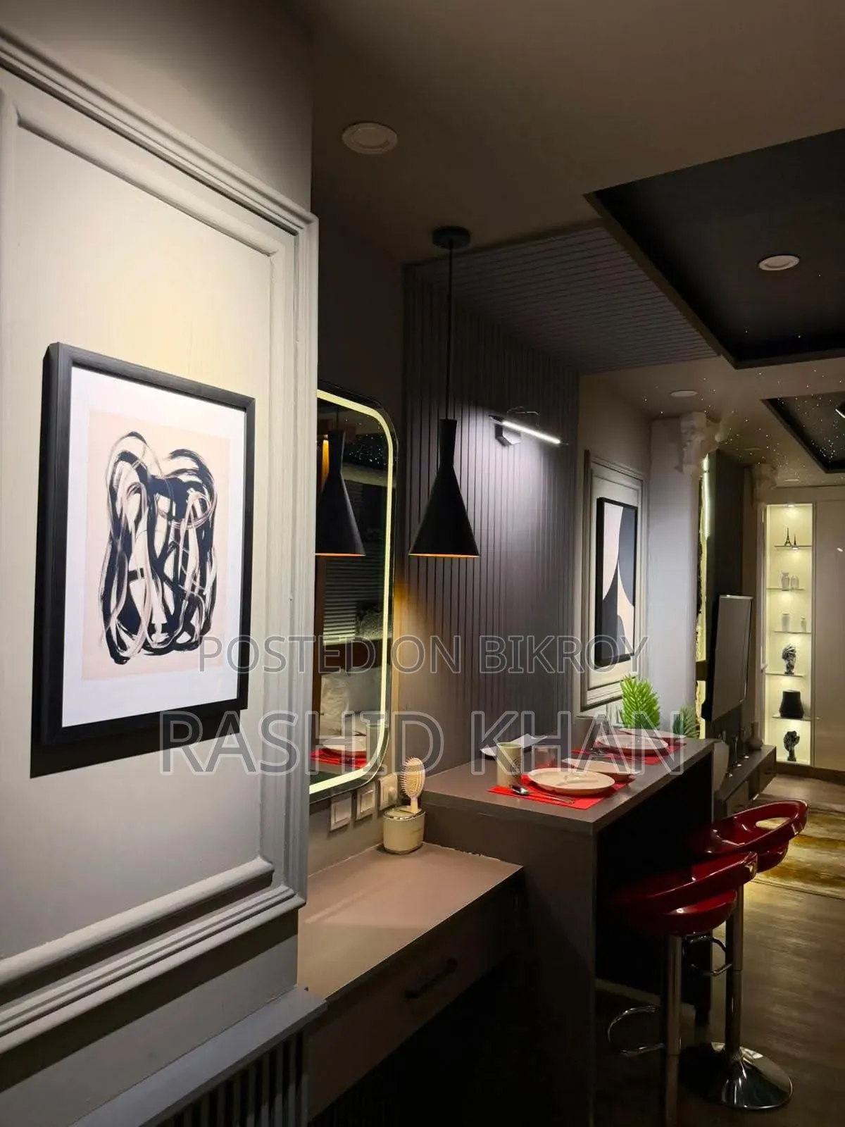 Furnished 3-Bedroom Apartment in Dhaka Full Furnish, Uttara for rent in Uttara