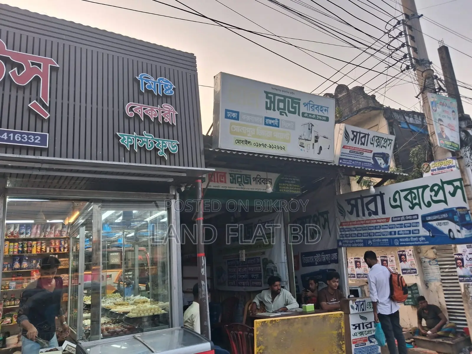 Two Ready Shop for Sale 225 and 100 SFT Ground Floor. in Sonaimuri