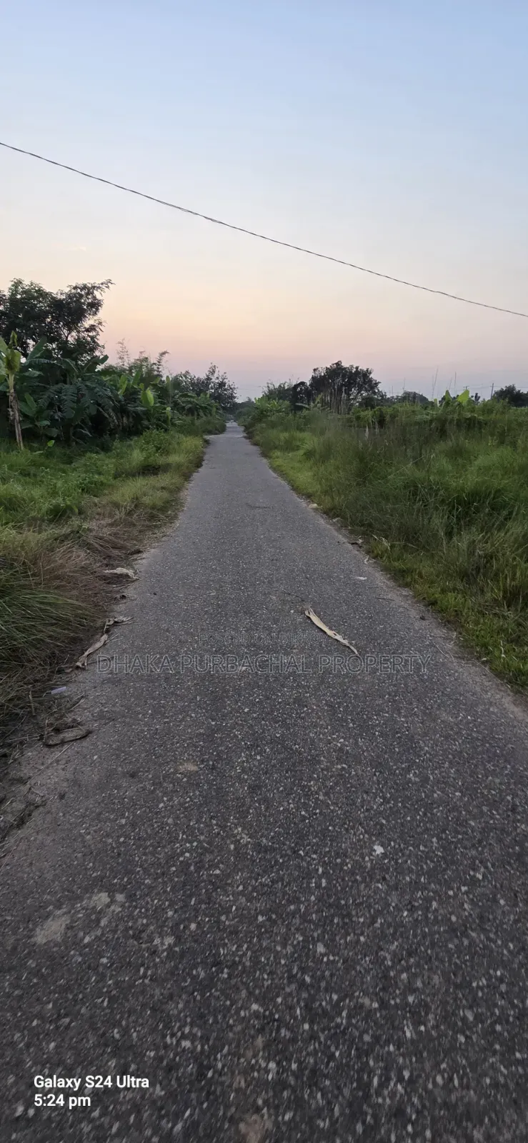5 Katha Plot for Sale Near Purbachal Scenic Environment Natural Forest in Purbachal